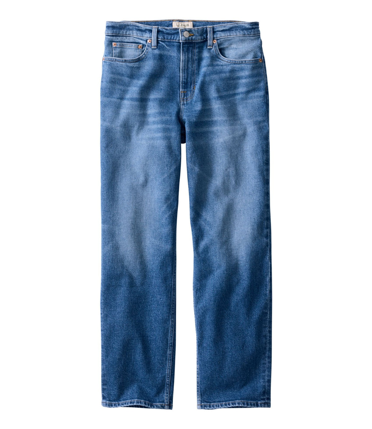 L.L.Bean Men's Heritage Jeans, Relaxed Fit Stonewashed