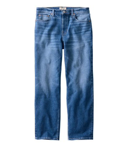 L.L.Bean Men's Heritage Jeans, Relaxed Fit Stonewashed