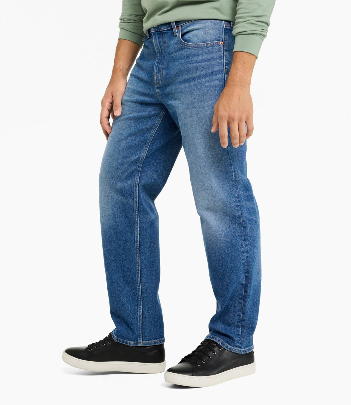 L.L.Bean Men's Heritage Jeans, Relaxed Fit Stonewashed