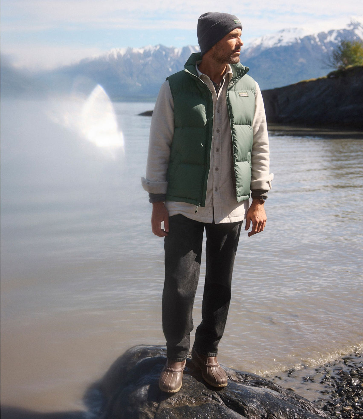 L.L.Bean Men's Heritage Jeans, Relaxed Fit Stonewashed