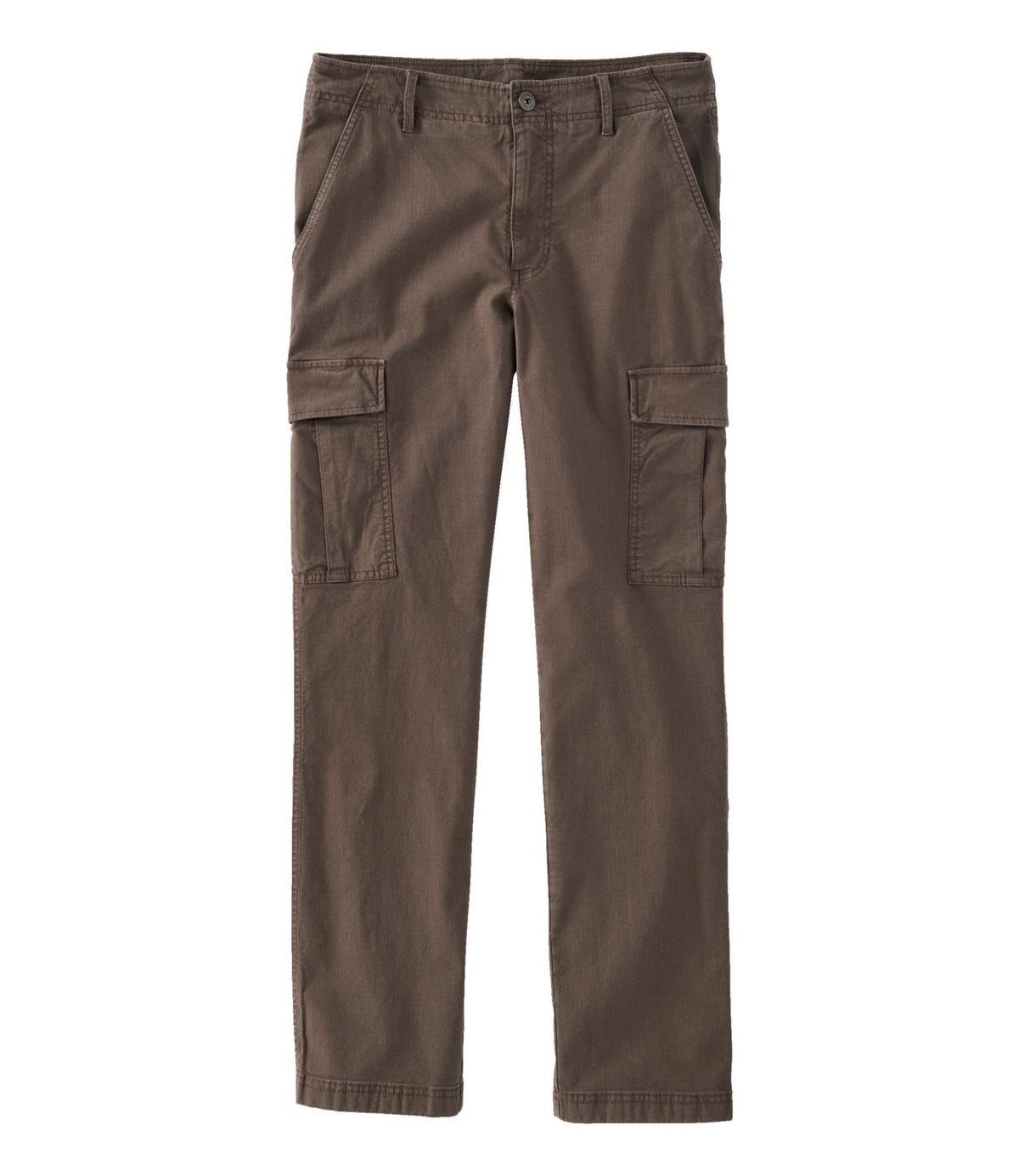 L.L.Bean Men's Sunwashed Ripstop Cargo Pants, Standard Fit Dark Ash