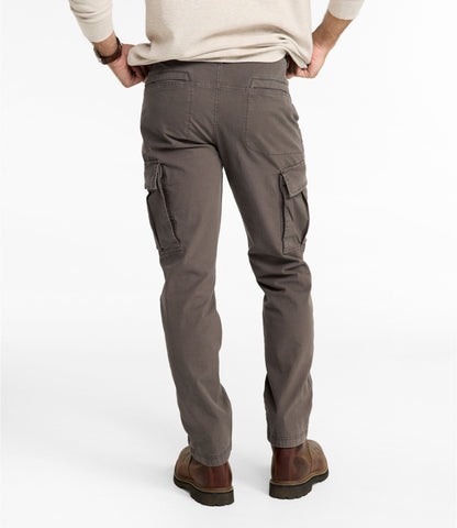 L.L.Bean Men's Sunwashed Ripstop Cargo Pants, Standard Fit Dark Ash