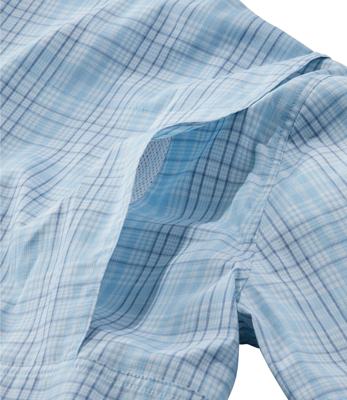 L.L.Bean Men's Tropicwear Shirt, Plaid Short-Sleeve