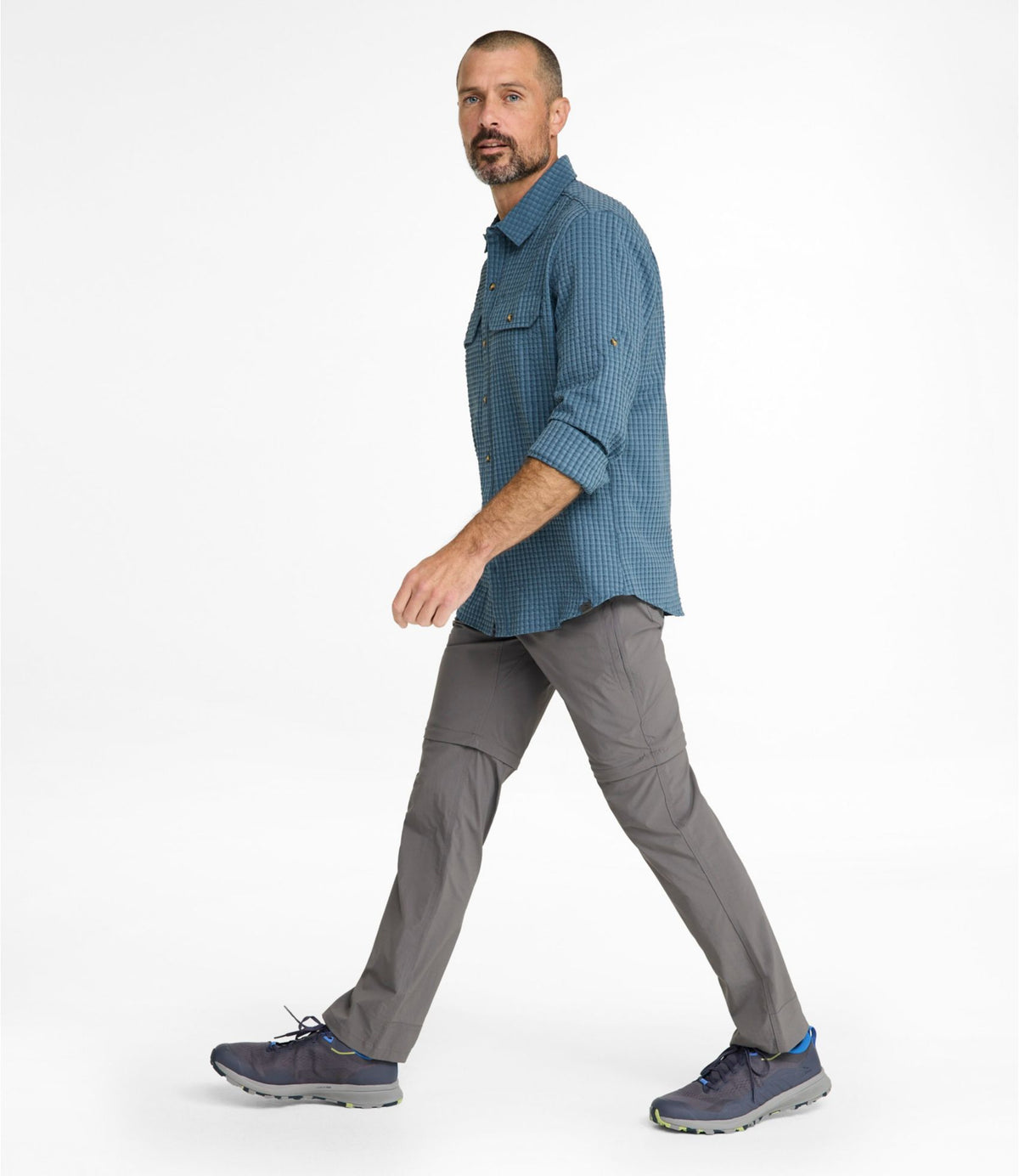 L.L.Bean Men's No Fly Zone Zip-Off Pants Briar