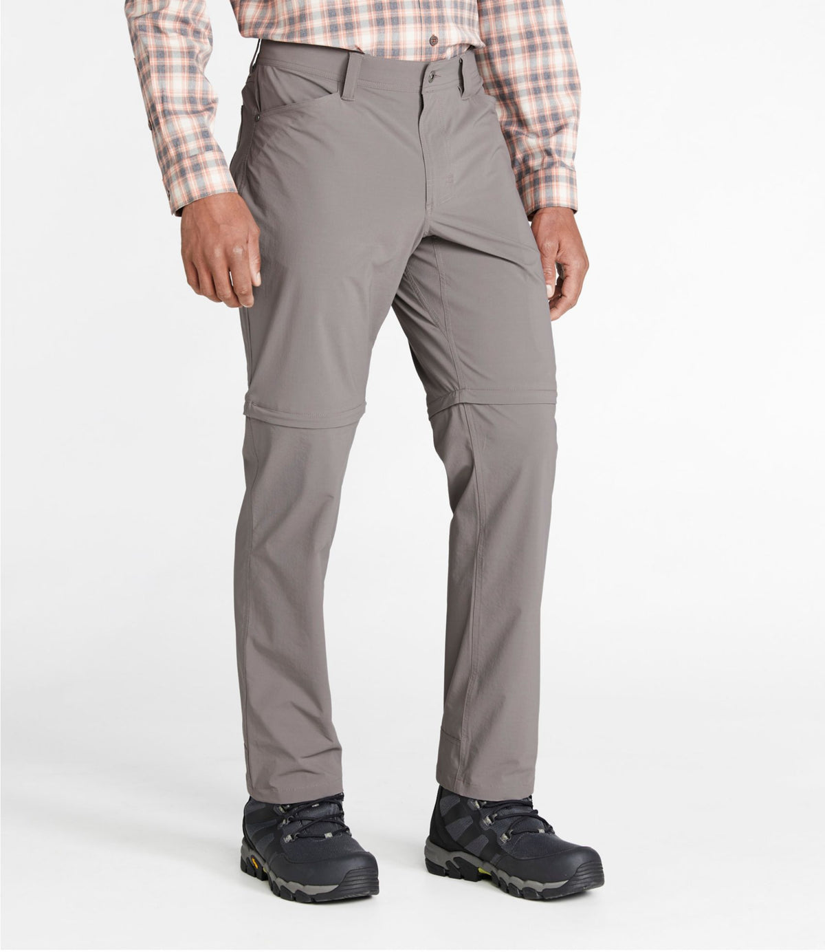L.L.Bean Men's No Fly Zone Zip-Off Pants Briar