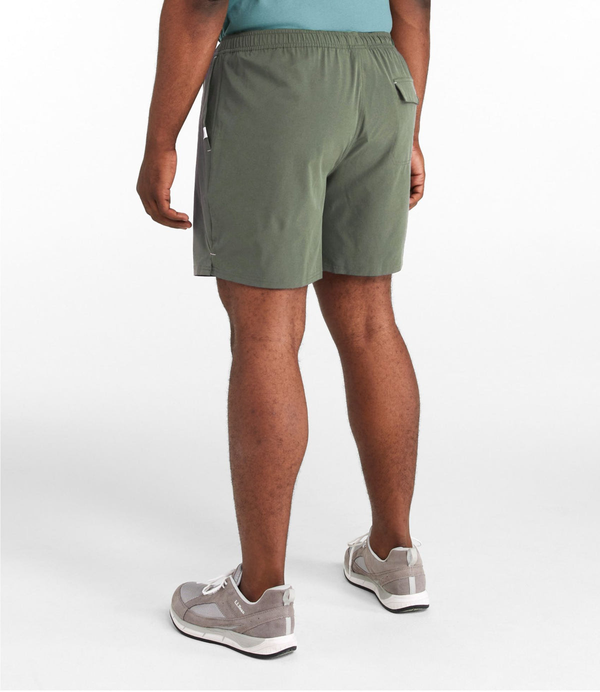 L.L.Bean Men's L.L.Bean Multisport Shorts, 7" Carbon Navy