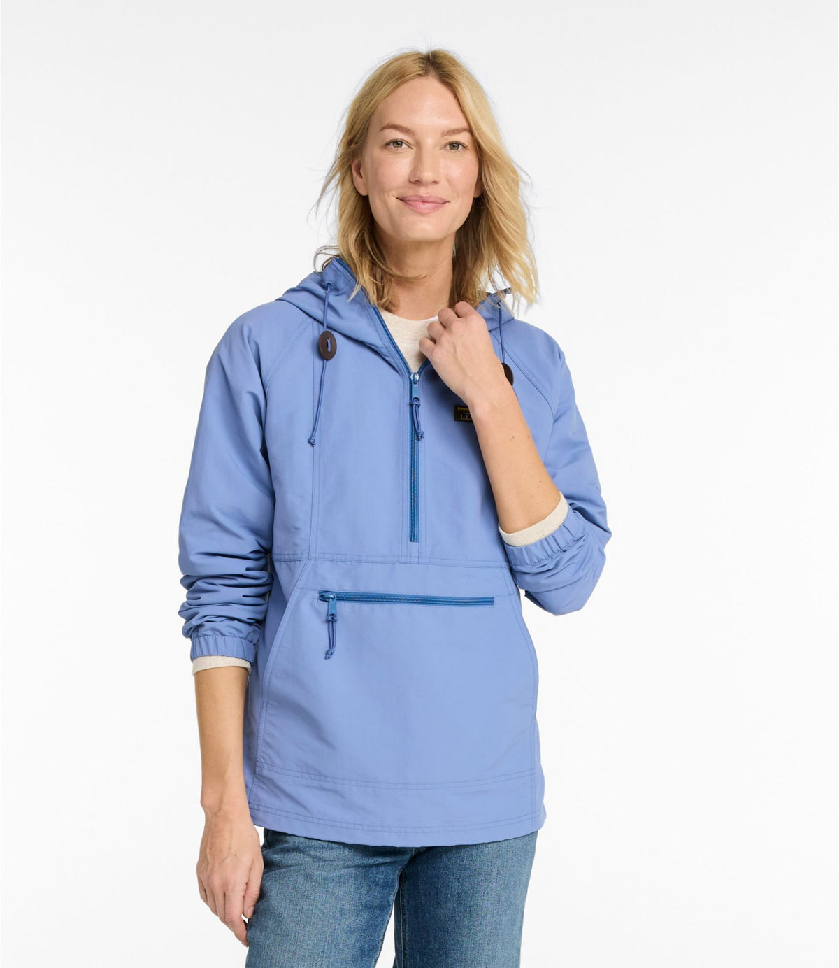 L.L.Bean Women's Mountain Classic Anorak Deep Lake