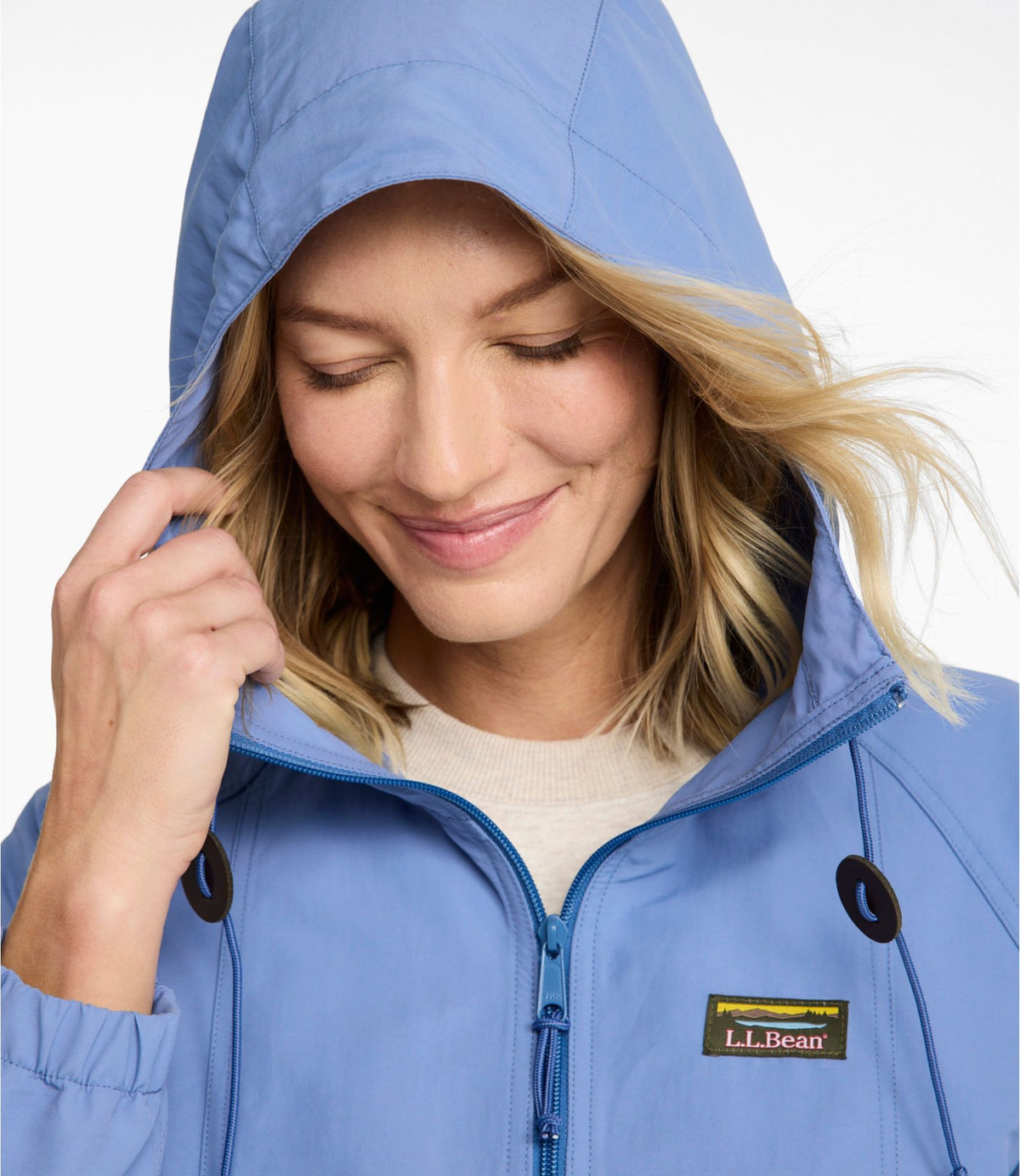 L.L.Bean Women's Mountain Classic Anorak Deep Lake
