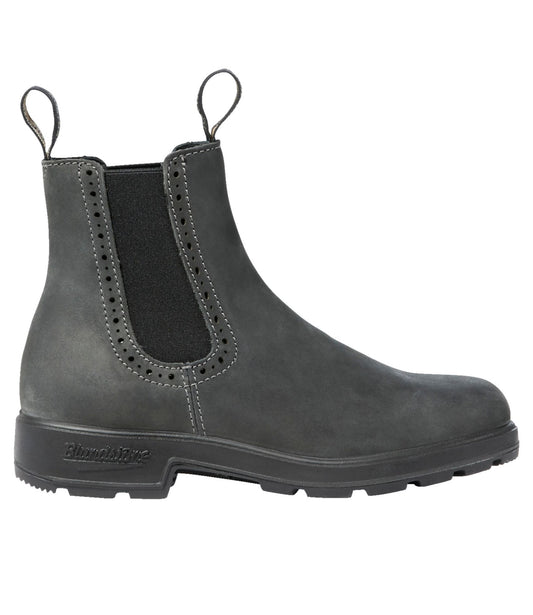 L.L.Bean Women's Blundstone 9500 High Top Chelsea Boots Rustic Black