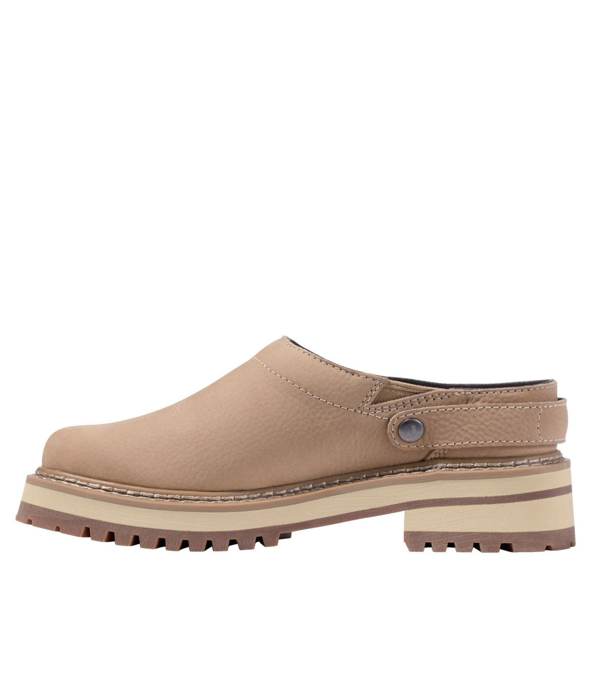 L.L.Bean Women's Camden Hills Clogs Khaki