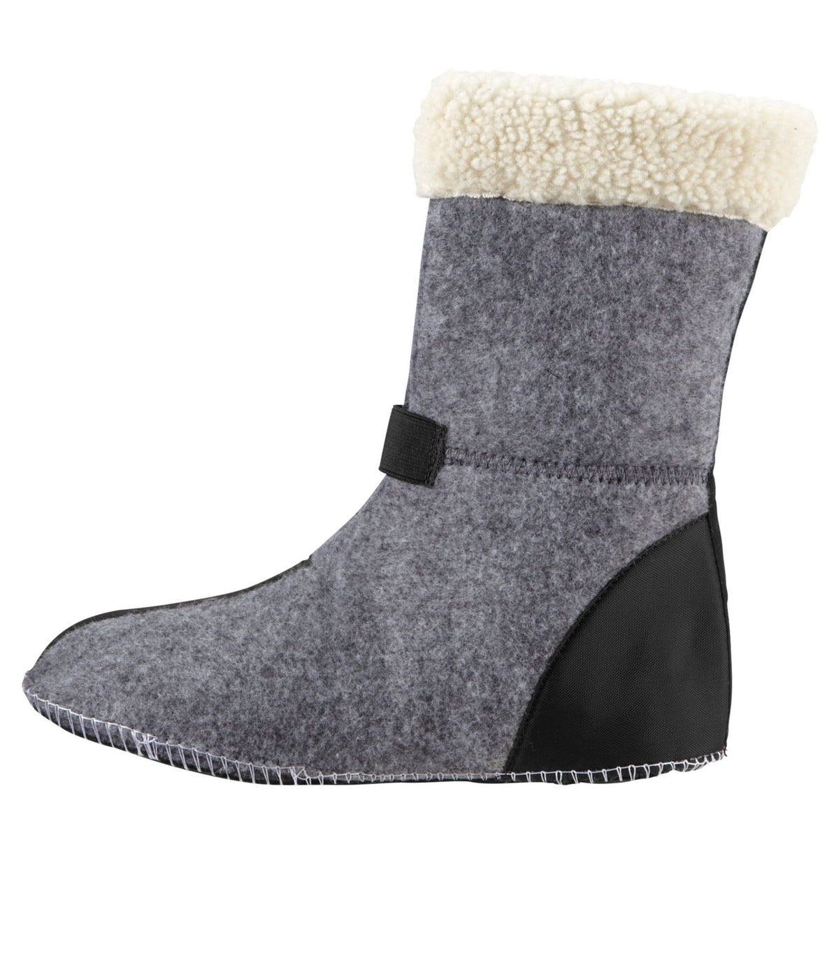L.L.Bean Women's Bean Snow Boot Liners Gray