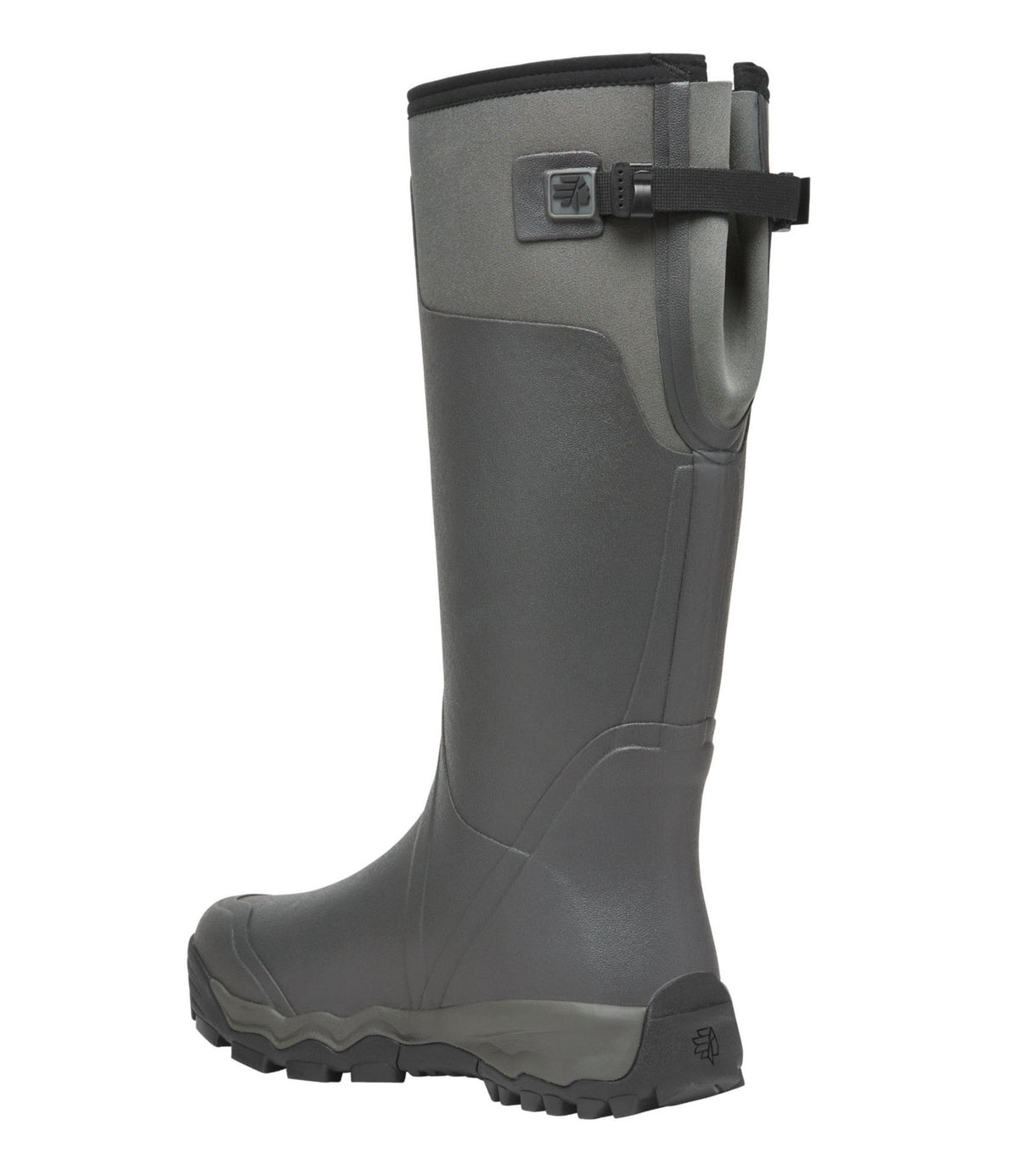 L.L.Bean Men's Lacrosse Insulated 1600G Alphaburly Pro Boots, 18" Grey Sky