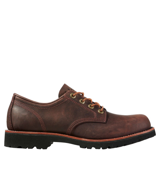 L.L.Bean Men's Bucksport Shoes, Plain Toe Dark Cocoa