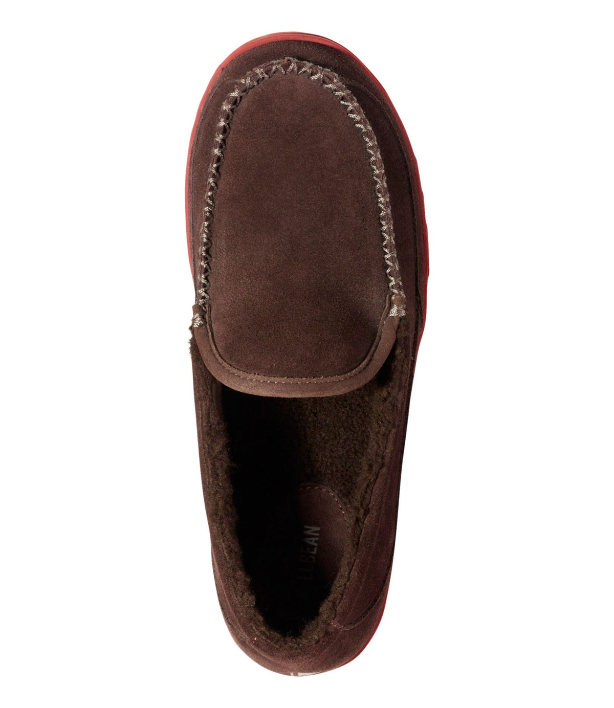 L.L.Bean Men's Mountain Slippers Bean Boot Brown