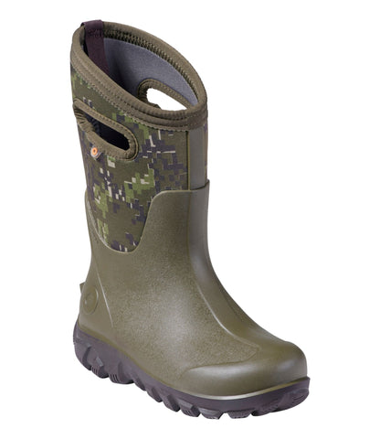 L.L.Bean Kids' Bogs Classic Boot Crafted Camo Crafted Camo
