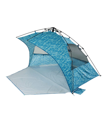 L.L.Bean L.L.Bean Sunbuster Shelter, Print Blue Water Leaf