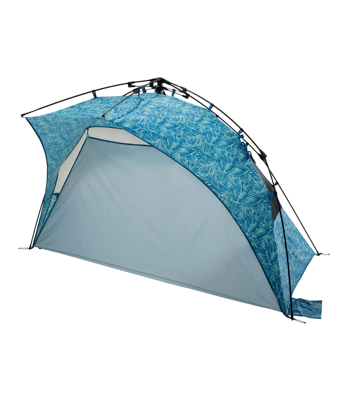 L.L.Bean L.L.Bean Sunbuster Shelter, Print Blue Water Leaf