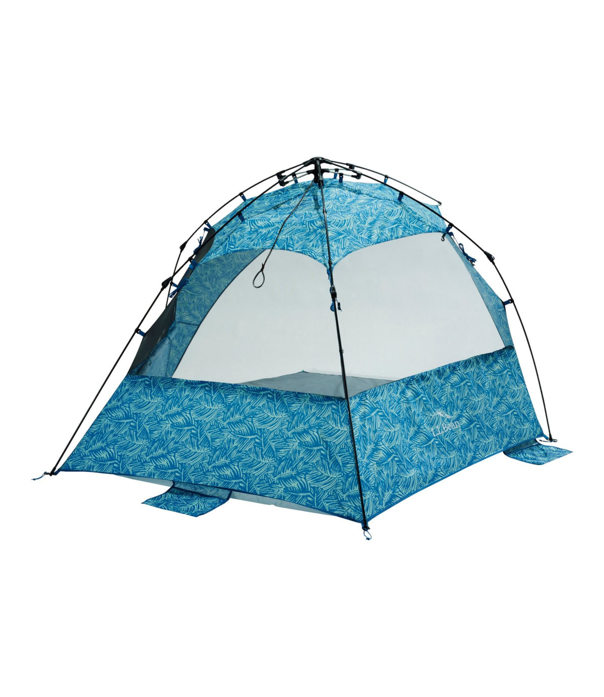 L.L.Bean L.L.Bean Sunbuster Shelter, Print Blue Water Leaf