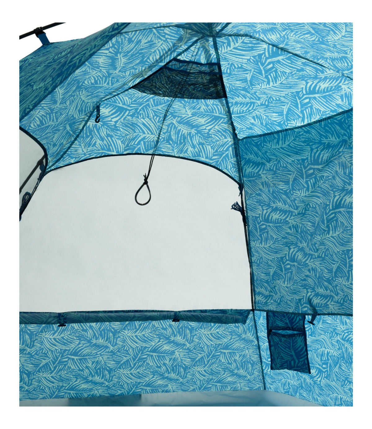 L.L.Bean L.L.Bean Sunbuster Shelter, Print Blue Water Leaf
