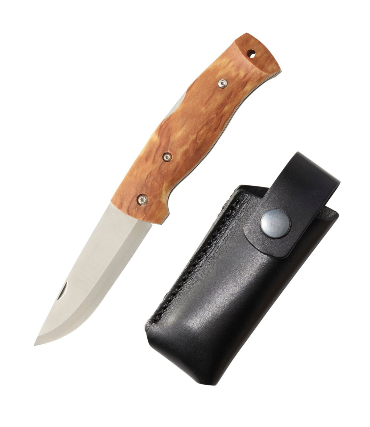 L.L.Bean Helle Bleja Folding Knife Natural