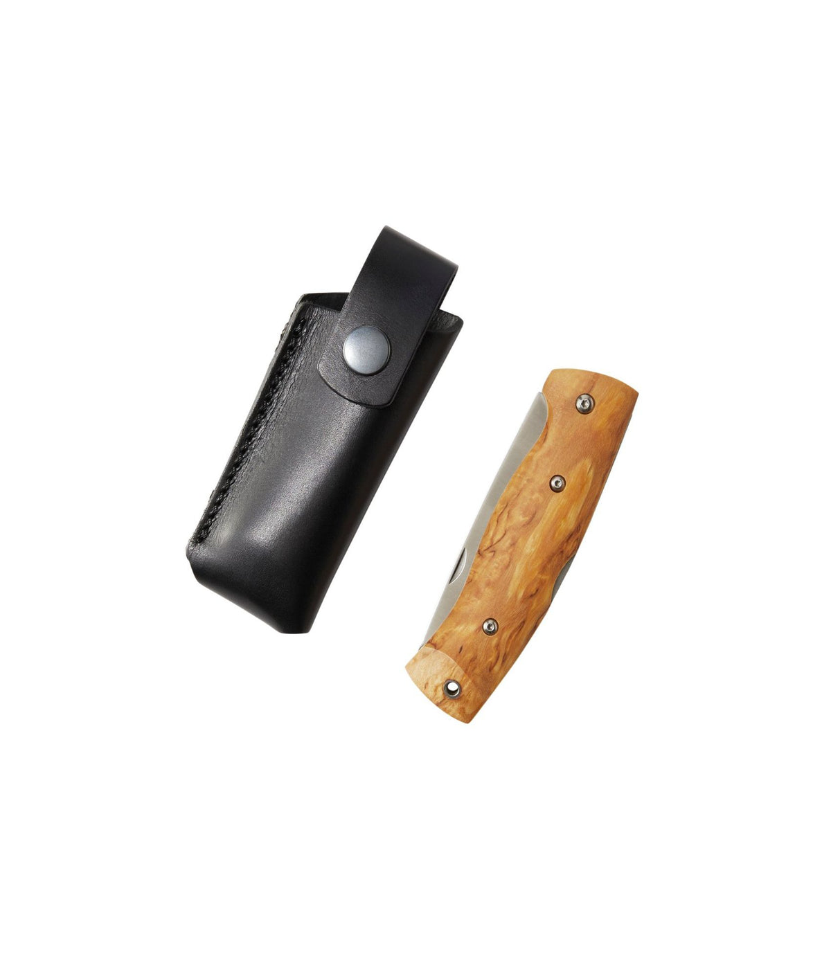 L.L.Bean Helle Bleja Folding Knife Natural