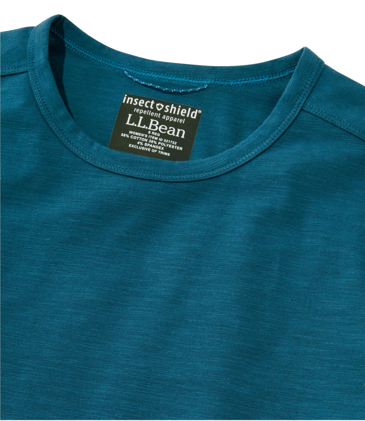 L.L.Bean Women's Insect Shield Field Tee, Long-Sleeve Lichen