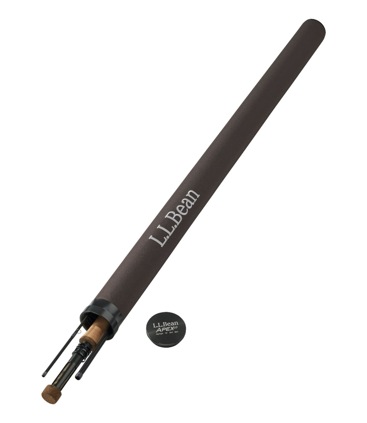L.L.Bean L.L.Bean Apex G3 Fly Nymphing Rod, 10' 3-Weight Gray