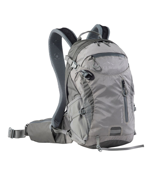 L.L.Bean Women's L.L.Bean Ridge Runner Plus Day Pack, 22L Mineral Gray