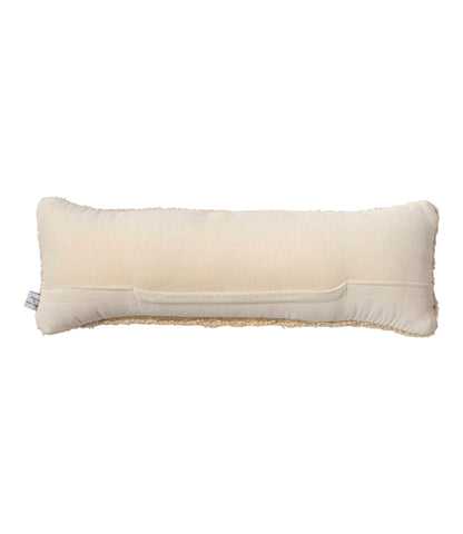 L.L.Bean Wool Hooked Throw Pillow, Lab Trio, 8" x 24"