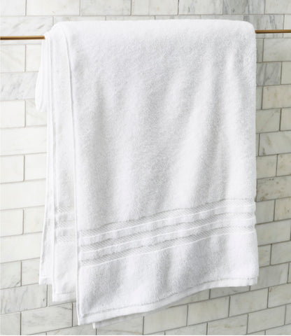 L.L.Bean Bean's Organic Cotton Towel Blue Quartz