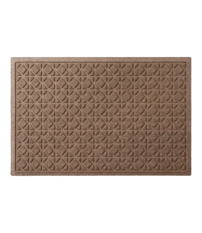 L.L.Bean Everyspace Recycled Waterhog Doormat, Tiles Camel