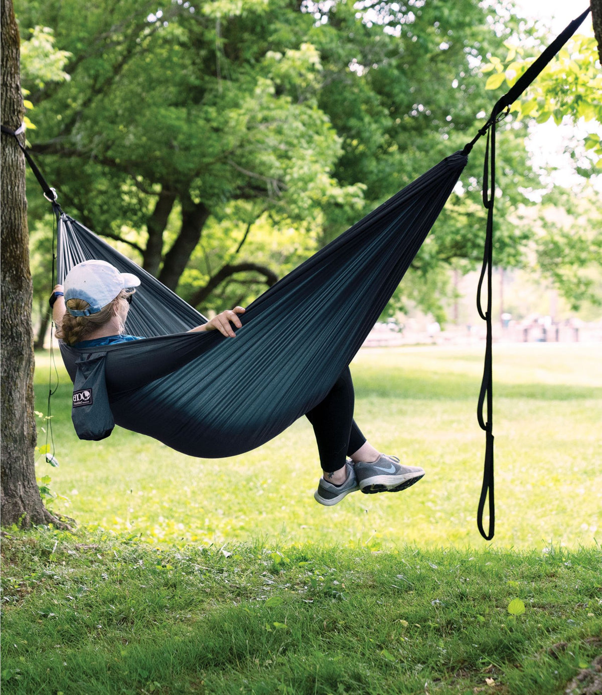 L.L.Bean ENO Travel Nest Hammock/Strap Combo Charcoal