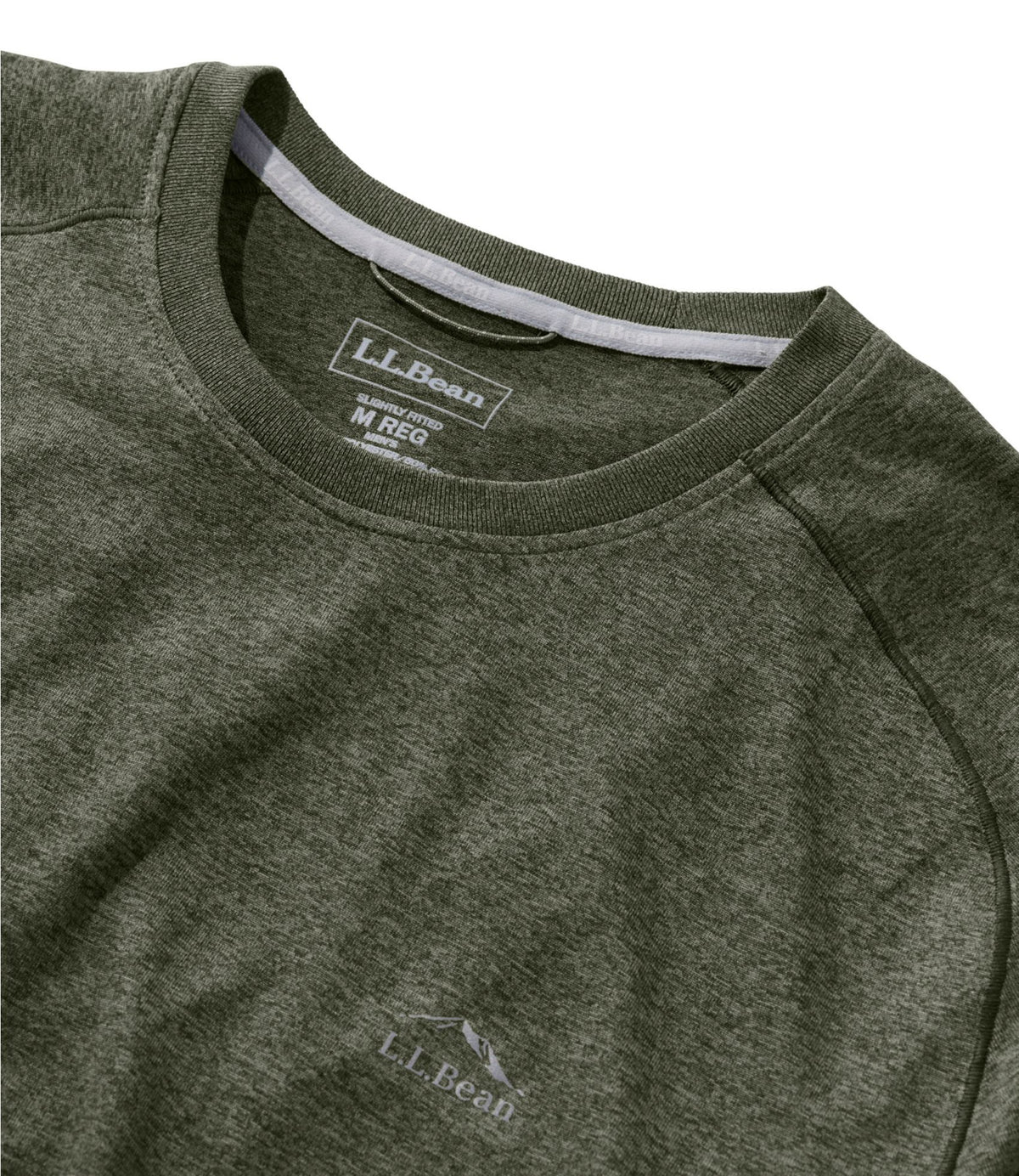 L.L.Bean Men's Bean's Access Trail Tee, Long-Sleeve Carbon Navy