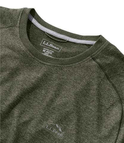 L.L.Bean Men's Bean's Access Trail Tee, Long-Sleeve Carbon Navy