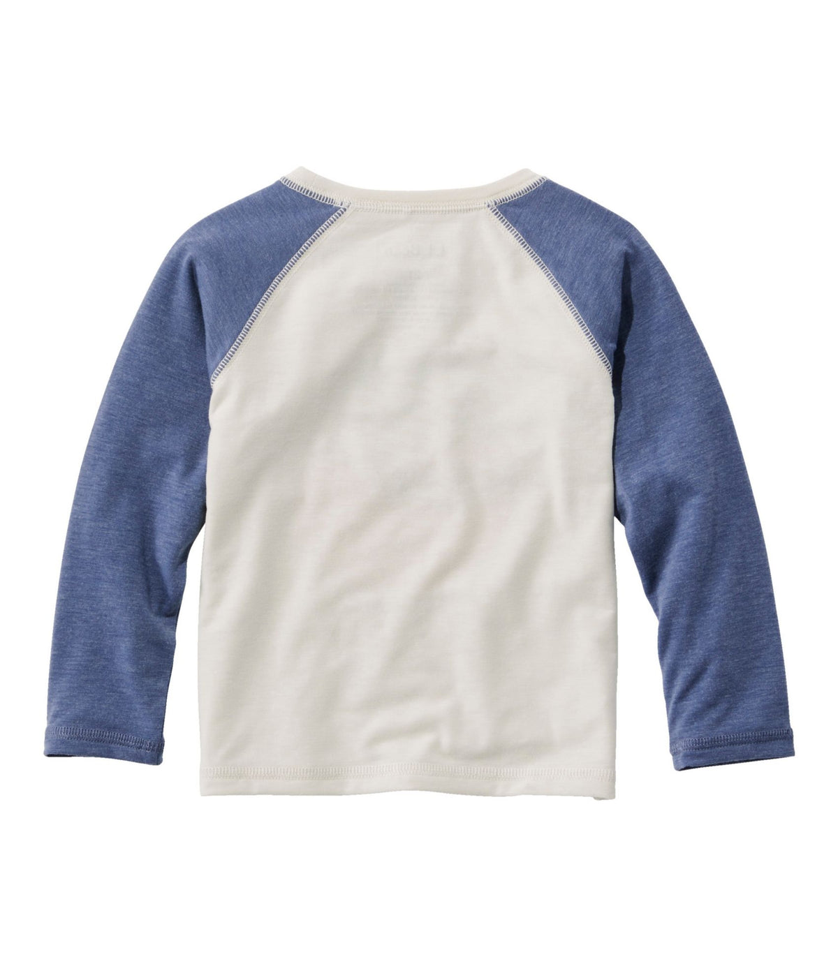 L.L.Bean Toddlers' Everyday SunSmart® Tee, Long-Sleeve Silver Birch Leave No Trace