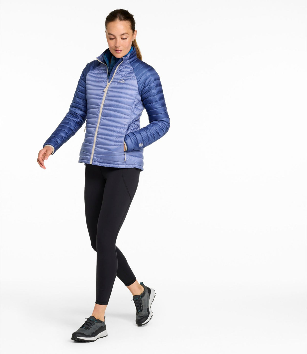 L.L.Bean Women's Ultralight 850 Down Sweater Deep Blue/Deep Lake