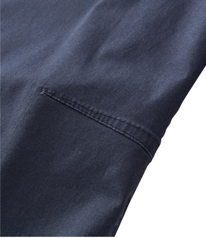 L.L.Bean Women's 207 Vintage Cotton Canvas Pants, Mid-Rise Barrel-Leg Carbon Navy