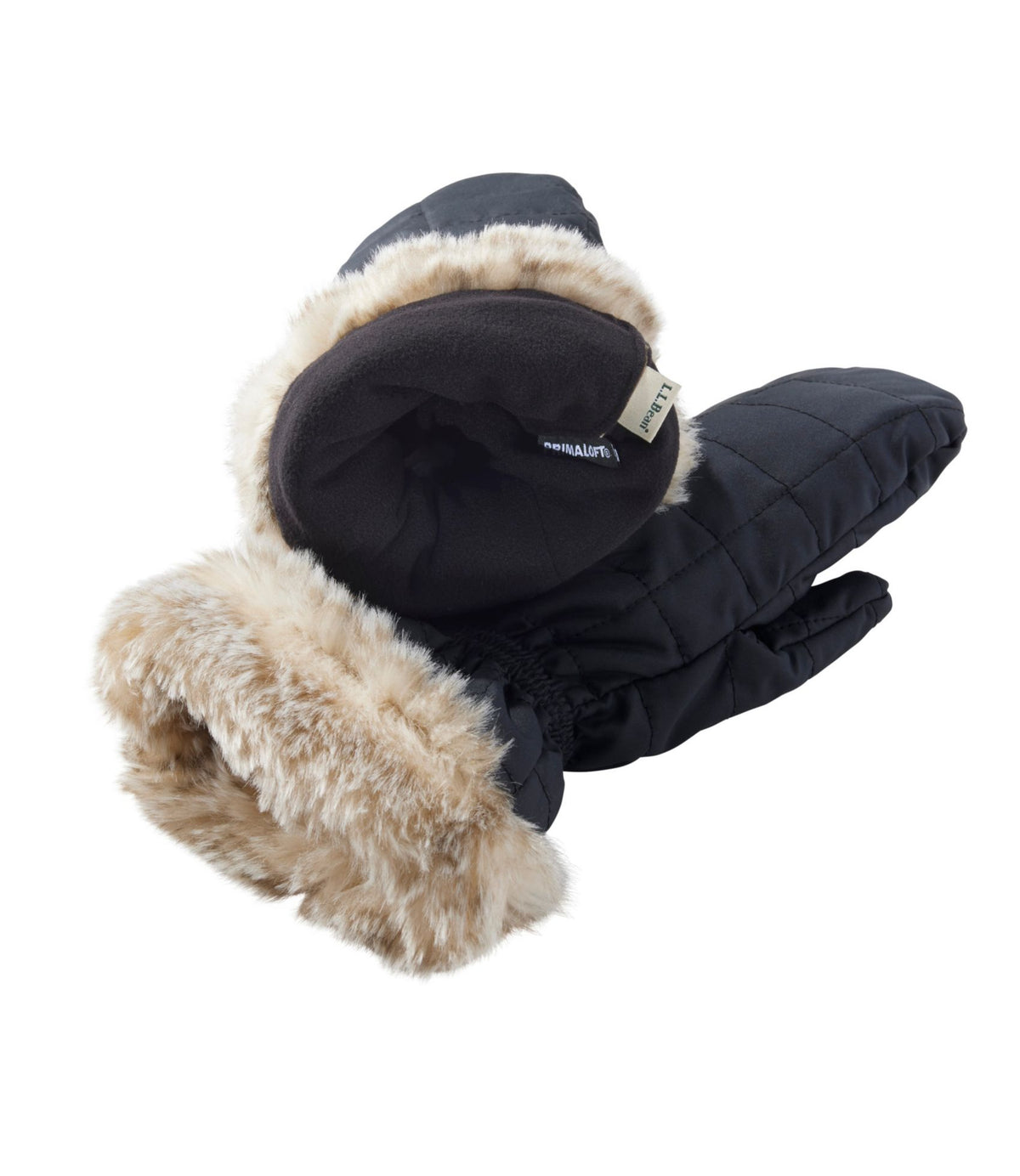 L.L.Bean Women's Ultrawarm Mittens Black