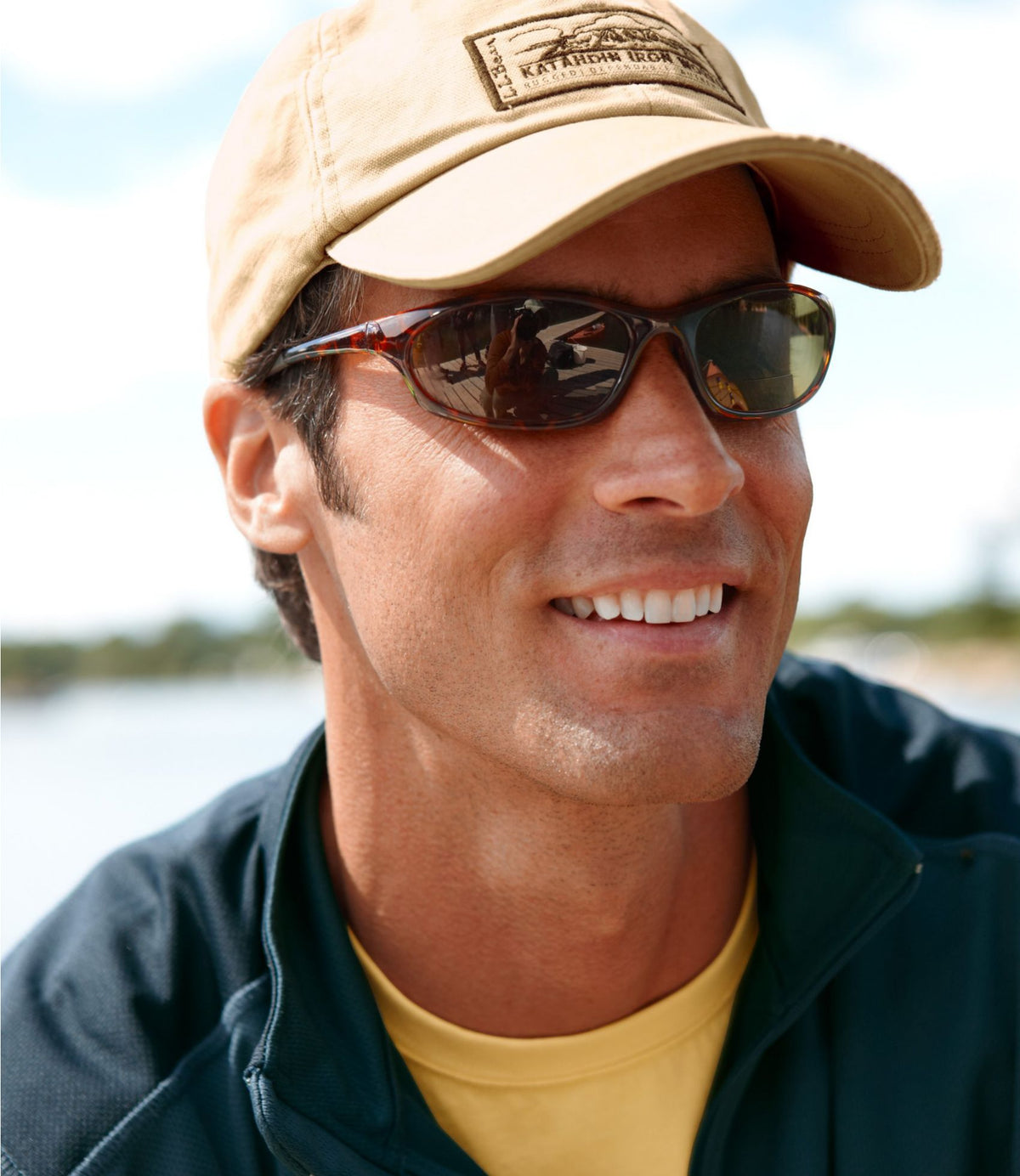 L.L.Bean Polarized Performance Bifocals, Medium Tortoise/Amber