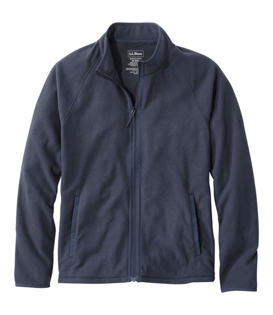L.L.Bean Men's Bean's Access Fleece Jacket, Full-Zip Carbon Navy