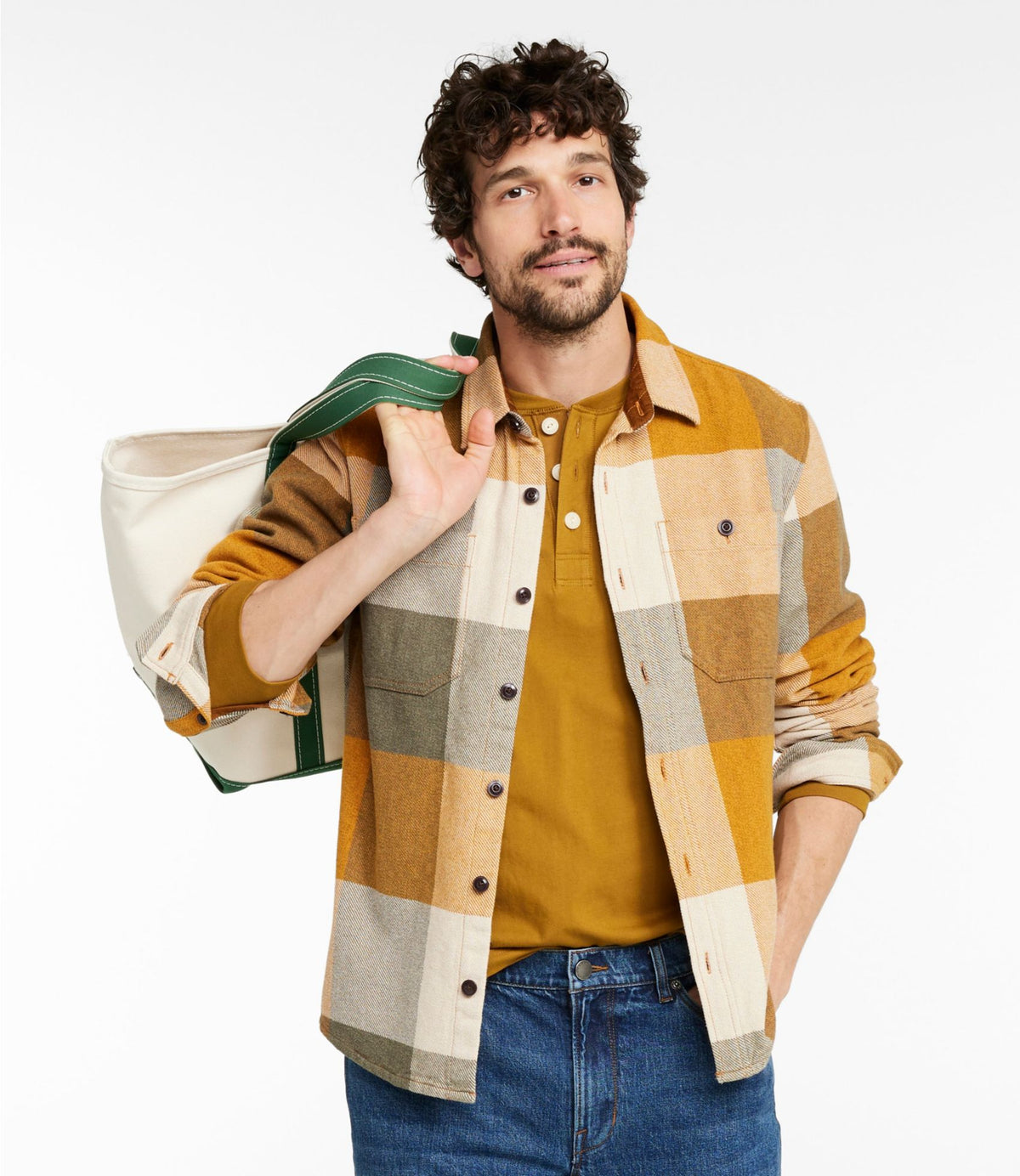 L.L.Bean Men's Signature Northwoods Twill Shirt