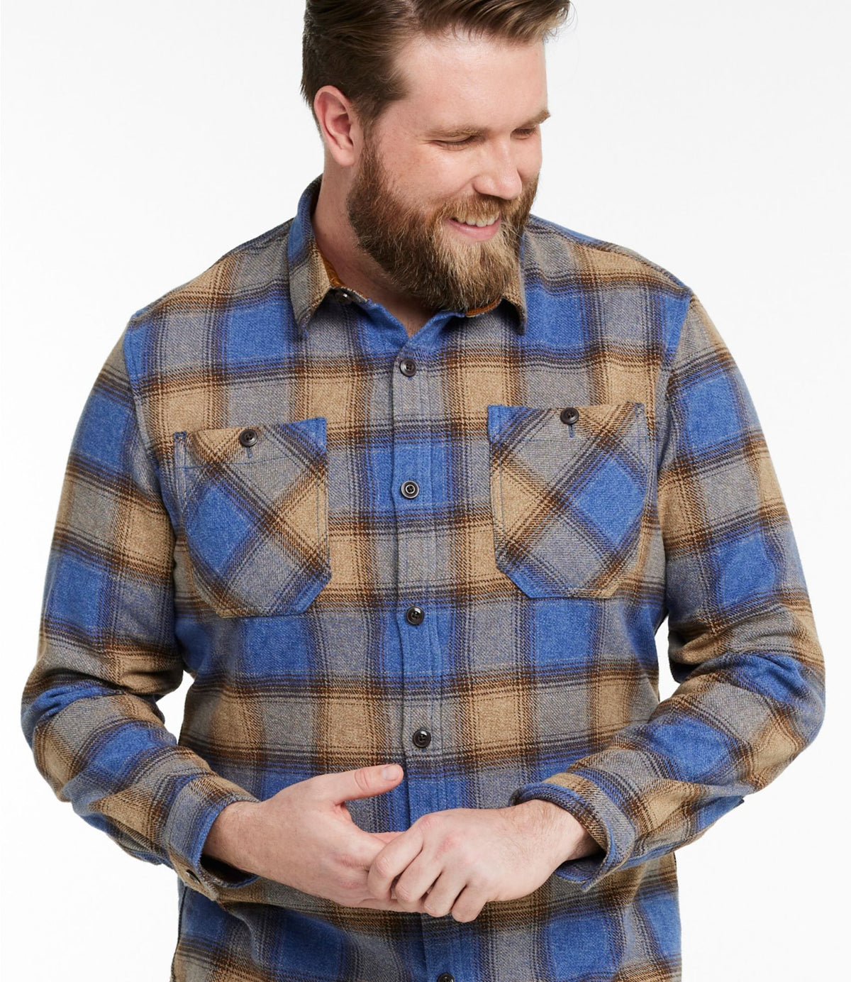 L.L.Bean Men's Signature Northwoods Twill Shirt