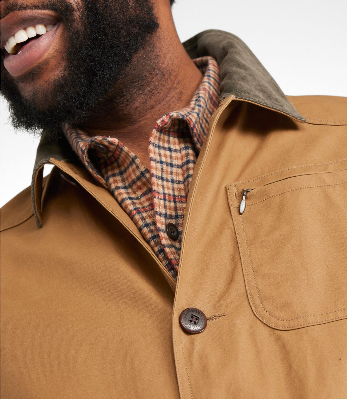 L.L.Bean Men's 1924 Field Coat Saddle