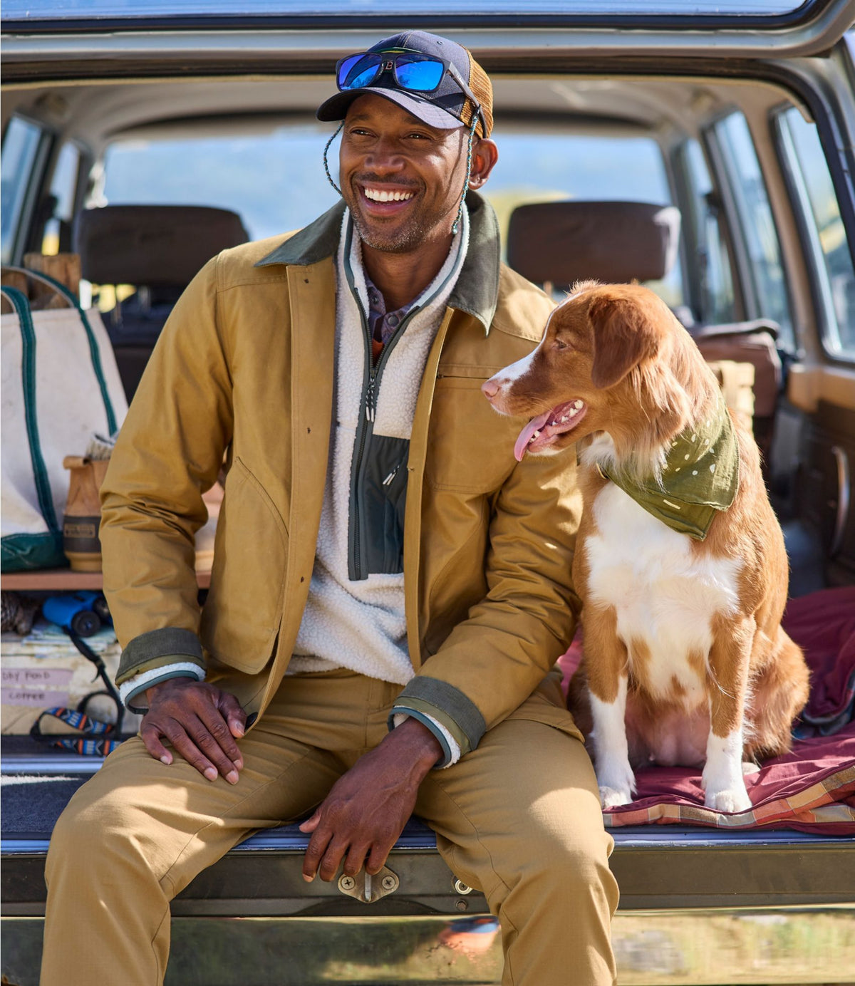 L.L.Bean Men's 1924 Field Coat Saddle