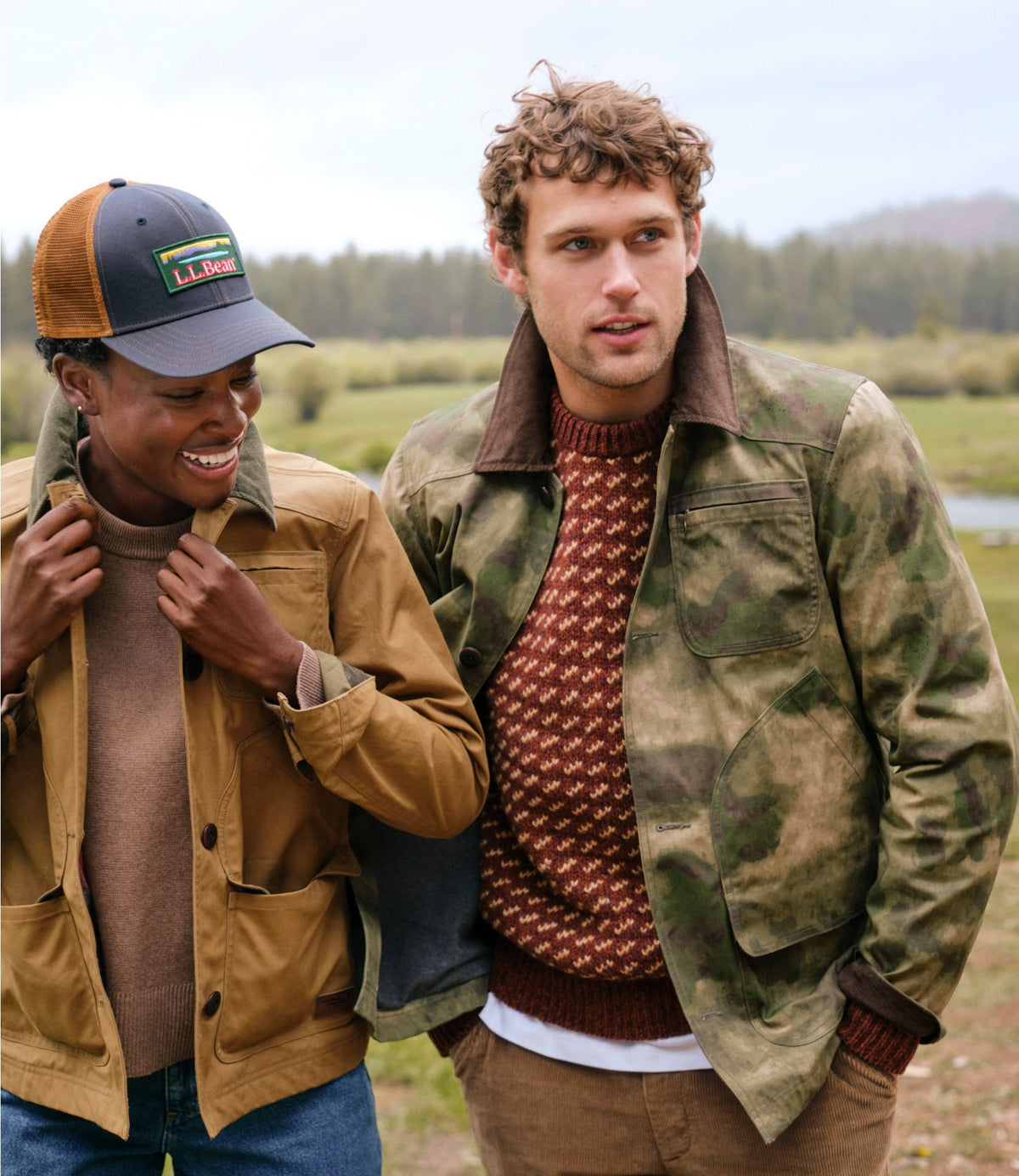 L.L.Bean Men's 1924 Field Coat Saddle