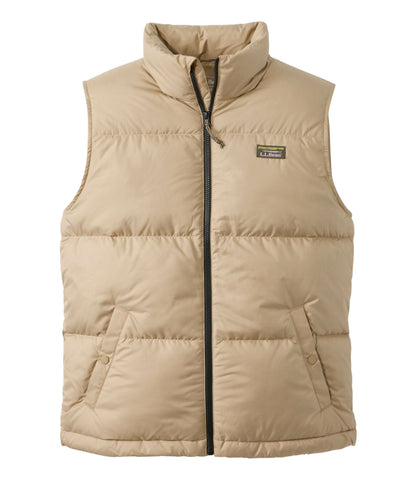 L.L.Bean Men's Mountain Classic Down Vest Khaki