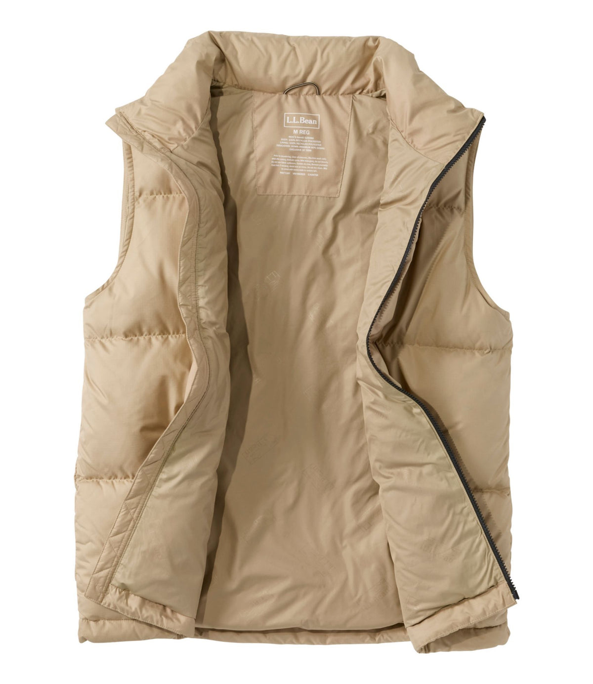 L.L.Bean Men's Mountain Classic Down Vest Khaki