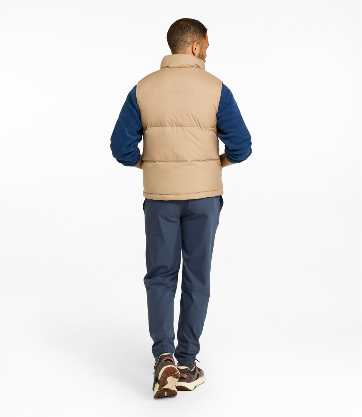 L.L.Bean Men's Mountain Classic Down Vest Khaki