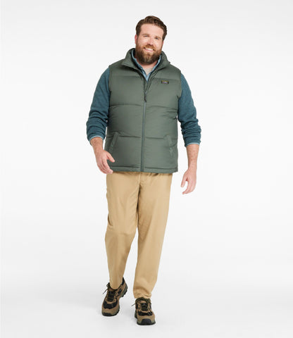L.L.Bean Men's Mountain Classic Down Vest Khaki