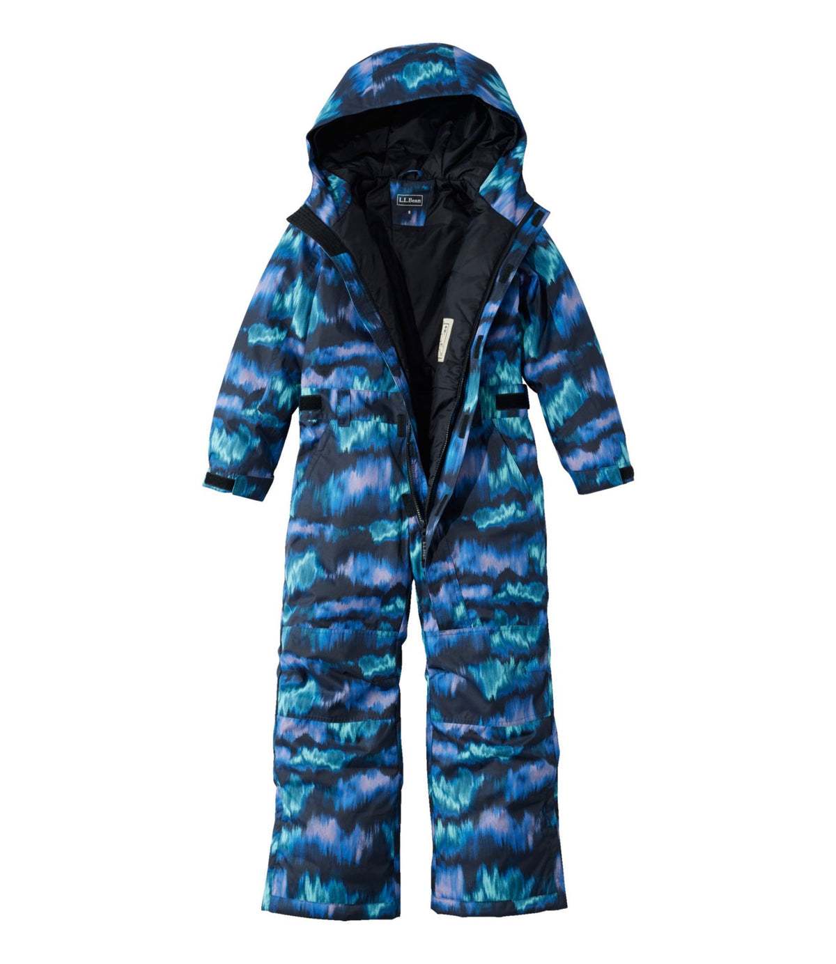 L.L.Bean Kids' Cold Buster Snowsuit, Print Aurora Print